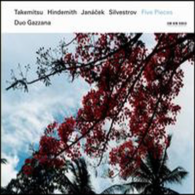 Five Pieces: Music by Takemitsu, Hindemith, Janacek &amp; Silvestrov (CD) - Duo Gazzana