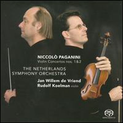 파가니니: 바이올린 협주곡 1, 2번 (Paganini: Violin Concertos Nos.1 & 2)(CD) - Rudolf Koelman