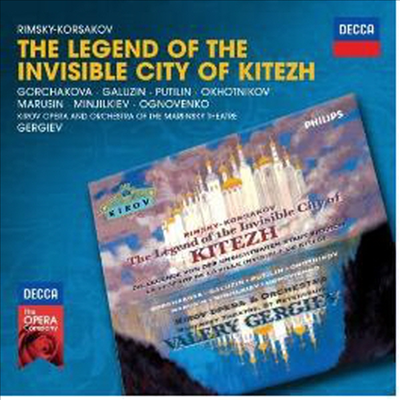 림스키-코르사코프 : 보이지 않는 도시 키테즈의 전설 (Rimsky Korsakov : The Legend of the Invisible City of Kitezh and the Maiden Fevronia) (3CD) - Valery Gergiev