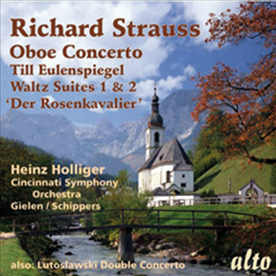 R. 슈트라우스 : 오보에 협주곡 &amp; 틸 오이렌슈피겔 (R. Strauss : Oboe Concerto In D)(CD) - Heinz Holliger