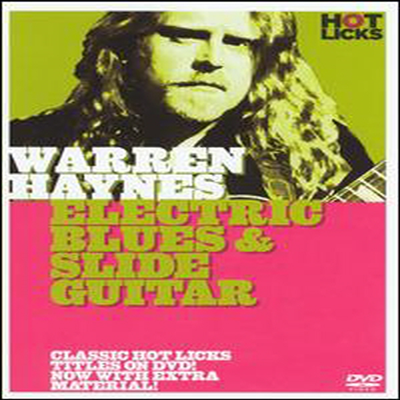 Warren Haynes - Warren Haynes: Electric Blues & Slide Guitar (지역코드1)(DVD)(2005)
