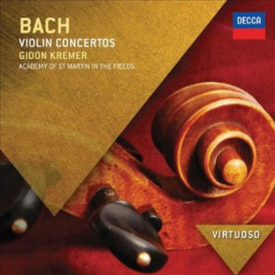 바흐: 바이올린 협주곡 1, 2번 (Bach: Violin Concerto No.1 &amp; 2)(CD) - Gidon Kremer