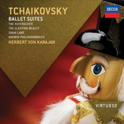 차이코프스키: 발레 모음곡 - 하이라이트 (Tchaikovsky: Ballet Suites - Nutcracker, Sleeping Beauty, Swan Lake (Highlights)(CD) - Herbert Von Karajan