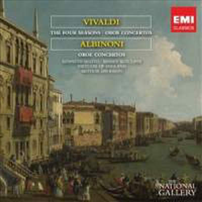 비발디: 사계, 알비노니: 오보에 협주곡 (Vivaldi: The Four Seasons & Albinoni: Oboe Concertos)(CD) - Sidney Sutcliffe