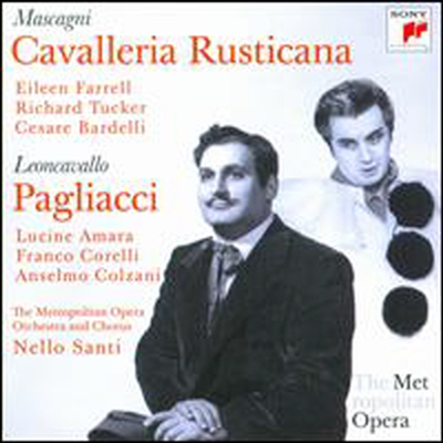 레온카발로: 팔리아치, 마스카니: 카바렐리아 루스티카나 (Leoncavallo: Pagliacci, Mascagni: Cavalleria Rusticana) (2CD) - Franco Corelli