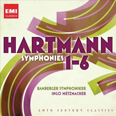 20세기의 클래식 - 하르트만 : 교향곡 1-6번 (Hartmann : Symphonies Nos. 1-6) (2 for 1) - Ingo Metzmacher