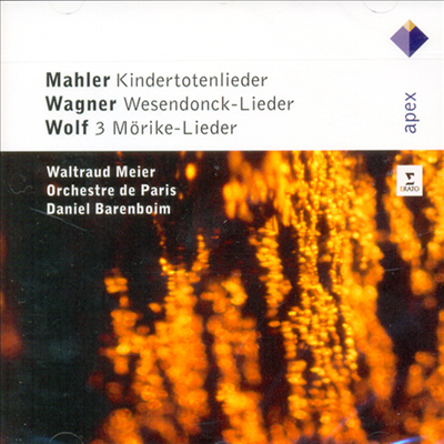 말러, 바그너 & 볼프 : 가곡집 (Mahler, Wagner & Wolf : Lieder)(CD) - Waltraud Meier