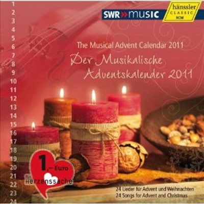하루에 한곡씩, 크리스마스를 향해! - 2011년 음악으로 듣는 대림절 캘린더 (The Musical Advent Calendar 2011 - 24 Songs for Advent and Christmas)(CD) - 여러 연주자
