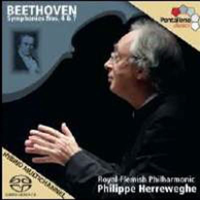 베토벤 : 교향곡 4, 7번 (Beethoven : Symphony No. 4, 7) (SACD Hybrid) - Philippe Herreweghe