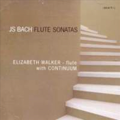 바흐 : 플루트 소나타 BWV.1033, 1034, 1035, 1030 & 무반주 플루트 파르티타 BWV.1013 (Bach : Flute Sonatas)(CD) - Elizabeth Walker