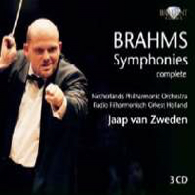 브람스 : 교향곡 전곡 (Brahms : The Complete Symphonies) (3CD) - Jaap van Zweden