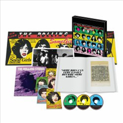 Rolling Stones - Some Girls (2CD+DVD+Single LP Super Deluxe Limited Edition)(Box Set)