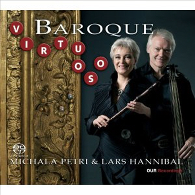 바로크 비르투오조 (비탈리, 바흐, 텔레만, 코렐리, 타르티니 외) (Virtuoso Baroque) (SACD Hybrid) - Michala Petri