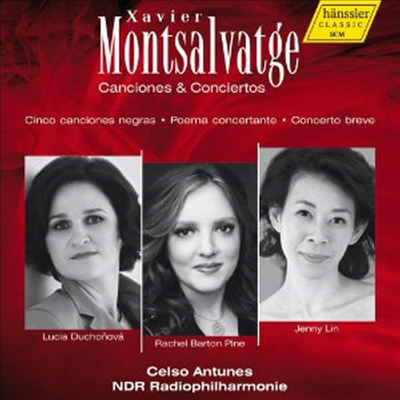 Montsalvatge: Canciones & Conciertos (CD) - Lucia Duchonova