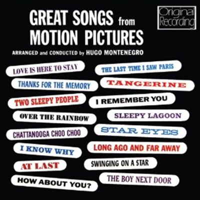 Hugo Montenegro - Great Songs From Motion Pictures