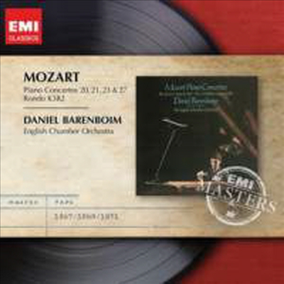 모차르트: 피아노 협주곡 20, 21, 23, 27번, 론도 (Mozart: Piano Concertos Nos 20, 21, 23 & 27 & Rondo K382) (2CD) - Daniel Barenboim