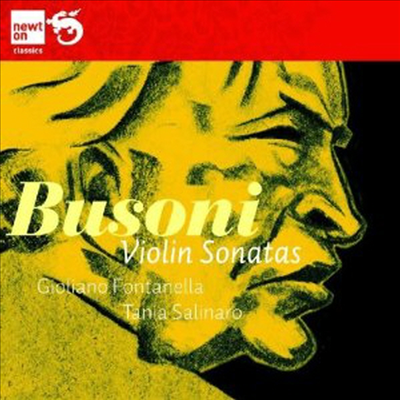 부조니: 바이올린 소나타 1, 2번 (Busoni: Violin Sonatas No.1 &amp; 2)(CD) - Giuliano Fontanella