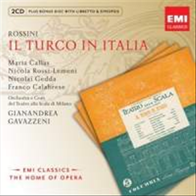 로시니: 이탈리아의 터키인 (Rossini: Il Turco In Italia) (2CD+CD-Rom) - Maria Callas