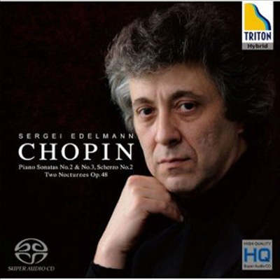 쇼팽: 피아노 소나타 2, 3번 (Chopin: Piano Sonata No.2 & No.3) (2SACD Hybrid) - Sergei Edelmann