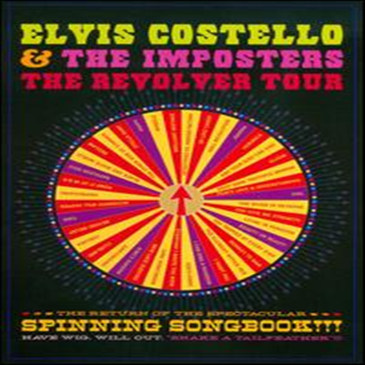 Elvis Costello &amp; The Imposters - The Revolver Tour - the Return of the Spectacular Spinning Songbook (지역코드1)(DVD)(2012)