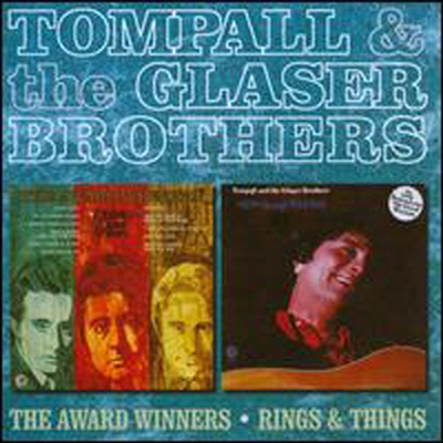 Tompall &amp; the Glaser Brothers - Award Winners/Rings and Things (2 On 1CD)(CD)