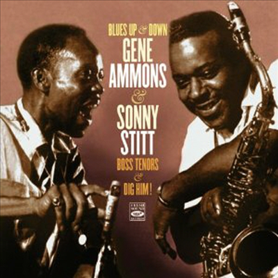 Gene Ammons / Sonny Stitt - Blues Up &amp; Down; Boss Tenors/Dig Him! (2 On 1CD) (CD)