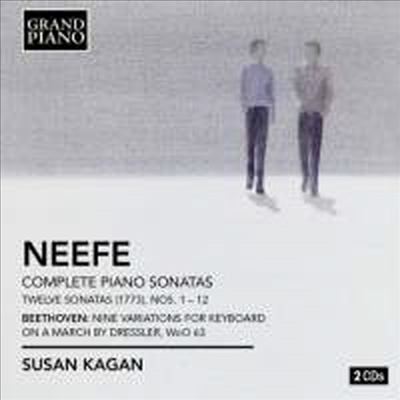 니페: 피아노 소나타 1-12번, 베토벤: 변주곡 (Neefe: Piano Sonatas Nos.1-12, Beethoven: Variations WoO63) (2CD) - Susan Kagan