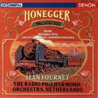 오네게르 :교향적 악장 1번 '럭비', 2번 '퍼시픽 231' & 교향곡 3번 '전례풍'(Honegger: Symphonic Movements Nos. 1 'Pacific 231', 2 'Rugby' & Symphony No.3 'Liturgique') (Blu-spec CD)(일본반) - Jean Fourne