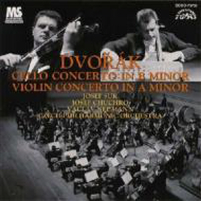 드보르작: 첼로 협주곡 &amp; 바이올린 협주곡 (Dvorak: Cello Concerto &amp; Violin Concerto) (Blu-spec CD)(일본반) - Josef Suk
