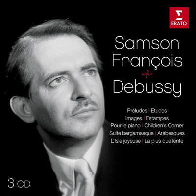 상송 프랑스와 - 드뷔시 피아노 작품집 (Samson Francois - Debussy Recordings) (3CD) - Samson Francois