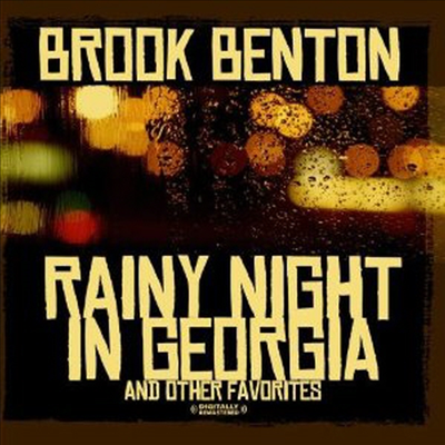 Brook Benton - Rainy Night In Georgia &amp; Other Favorites (Rmst)(CD-R)