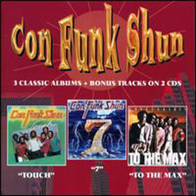 Con Funk Shun - Touch/Seven/To The Max (Remastered)(Bonus Tracks)(3 On 2CD)