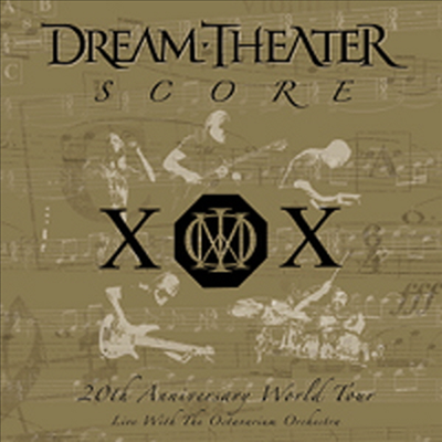 Dream Theater - Score - 20th Anniversary World Tour Live With The Octavarium Orchestra (Digipak) (3CD)