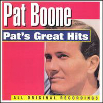 Pat Boone - Pat&#39;s Great Hits (CD-R)