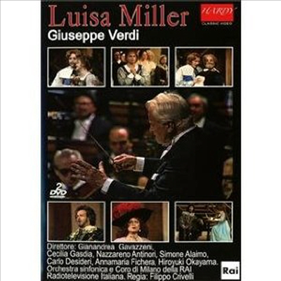베르디: 루이자 밀러 (Verdi: Luisa Miller) (지역코드1)(한글무자막)(2DVD) (2012) - Gianandrea Gavazzeni