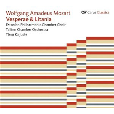 Mozart: Vesperae &amp; Litania (CD) - Tonu Kaljuste