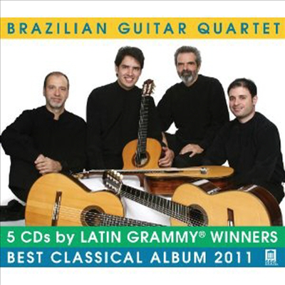 브라질 기타 사중주단 (Brazilian Guitar Quartet) (5CD Boxset) - Brazilian Guitar Quartet