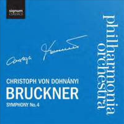 브루크너: 교향곡 4번 &#39;낭만적&#39; (Bruckner: Symphony No. 4 &#39;Romantic&#39;)(CD) - Christoph von Dohnanyi