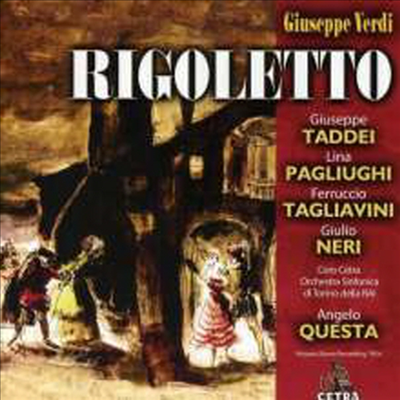 베르디: 리골레토 (Verdi: Rigoletto) (2CD) - Giuseppe Taddei
