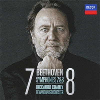 베토벤: 교향곡 7, 8번 (Beethoven: Symphonies Nos.7 & 8)(SHM-CD) - Riccardo Chailly