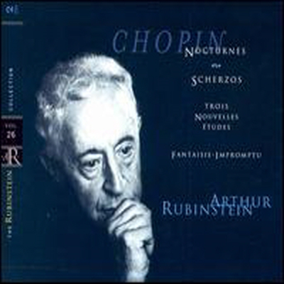 쇼팽 : 녹턴, 세 개의 새로운 연습곡, 즉흥 환상곡 (Chopin : 19 Nocturnes, Trois Nouvelles Etudes, Fantasia-Impromptu Op.66 (Rubinstein Collection, Vol.26) (2CD) - Arthur Rubinstein