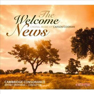 Welcome News: Choral Music of Cooman (CD) - Cambridge Consonance