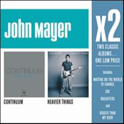 John Mayer - X2: Continuum/Heavier Things (2CD)