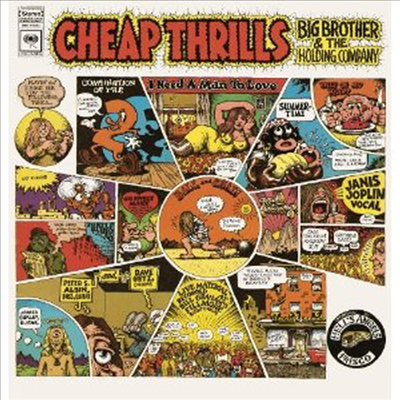 Janis Joplin With Big Brother & The Holding Company - Cheap Thrills (180G)(LP)