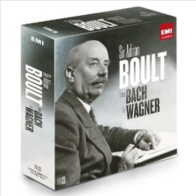 아드리안 볼트 - 바흐부터 바그너까지 (Adrian Boult Conducts From Bach To Wagner) (11CD Boxset) - Adrian Boult