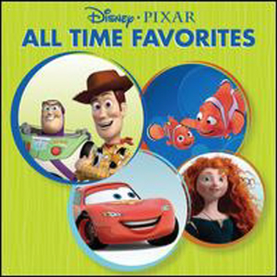 Various Artists - Disney Pixar All Time Favorites (CD)