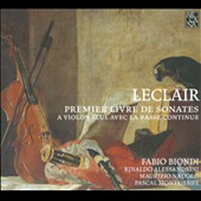 르클레르 : 바이올린 소나타 1권 - 소나타 3, 7, 8, 11번 (Leclair : Premier Livre de Sonates)(CD) - Fabio Biondi