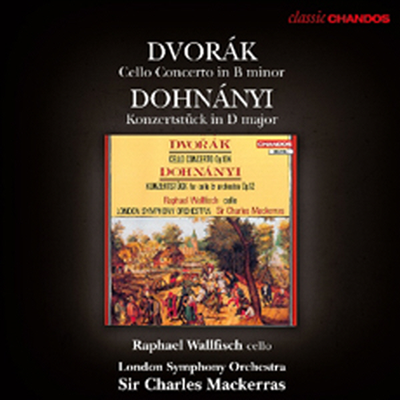 드보르작: 첼로 협주곡 Op.104 &amp; 도흐나니: 첼로 협주곡 Op.12 (Dvorak: Concerto, Op.104 &amp; Dohnanyi: Konzertstuck, Op.12)(CD) - Raphael Wallfisch