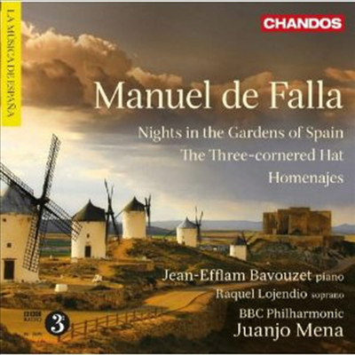 마누엘 데 파야: 스페인 정원의 밤 (Falla: Nights In The Gardens Of Spain)(CD) - Jean-Efflam Bavouzet