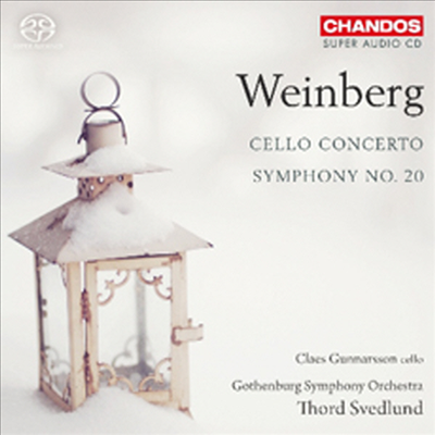 바인베르크: 첼로 협주곡 &amp; 교향곡 20번 (Weinberg: Cello Concerto Op.43 &amp; Symphony No.20) (SACD Hybrid) - Thord Svedlund